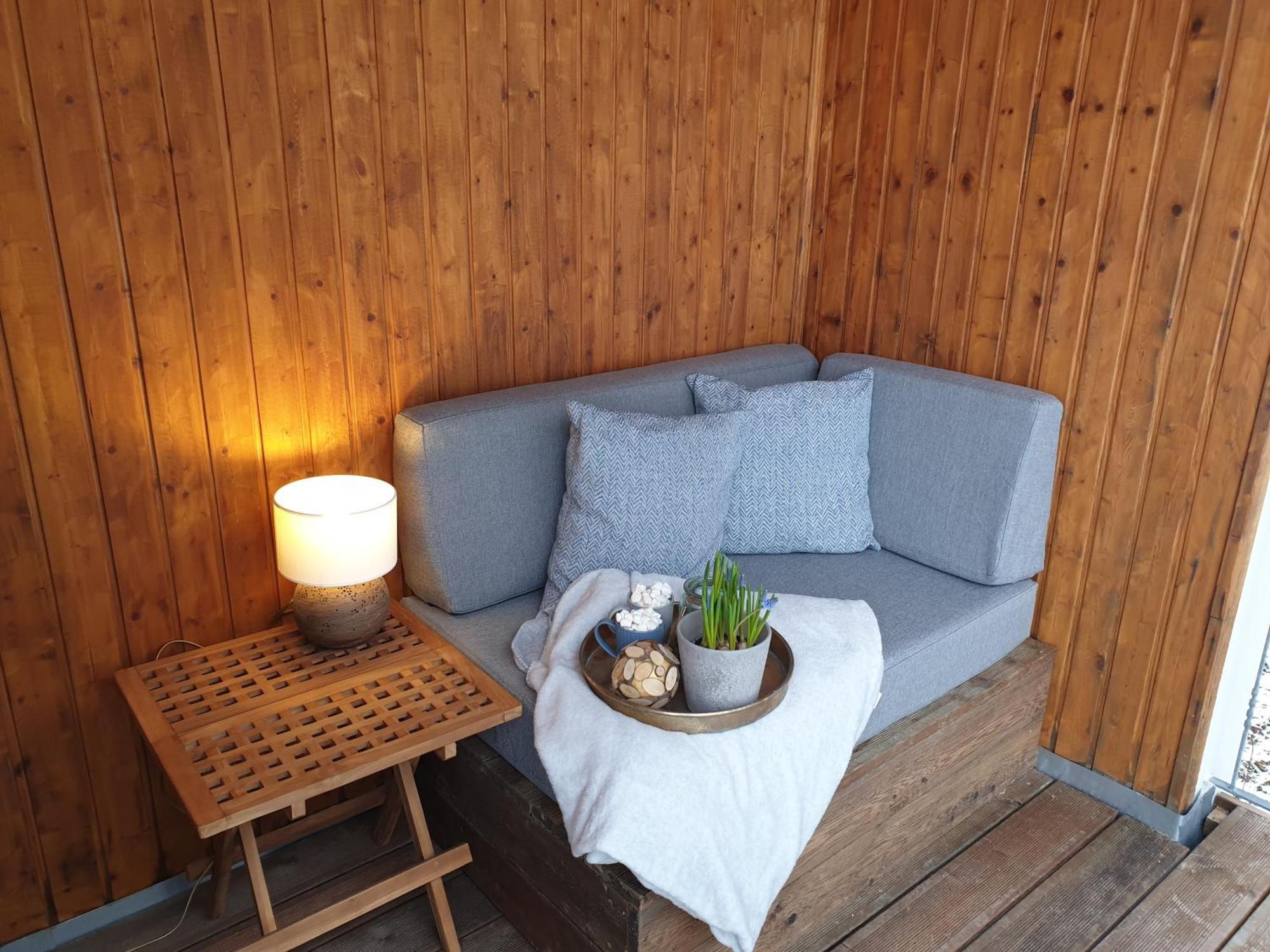 Fewo Winter In Der Villa Waldrand Mit Zwei Balkonen บาดวึนเน็นแบร์ก ภายนอก รูปภาพ